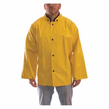 Flame Resistant Rain Jacket Yellow L