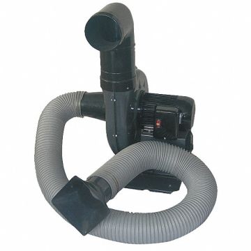 Fume/Smoke Exhauster 9 ft L 5in Dia Hose