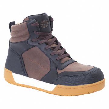 Athletic High-Top 8-1/2 D Brown Alloy PR