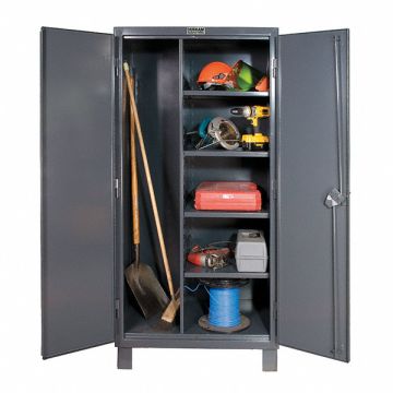 Storage Cabinet 78 x48 x24 Gray 4Shlv
