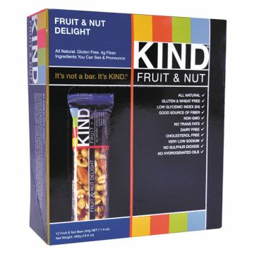 Fruit and Nut Bar 1.4 oz. PK12