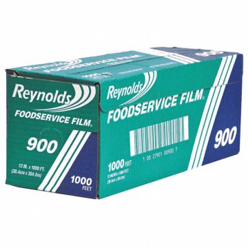 Film Wrap Roll 1000 ft L 12 in