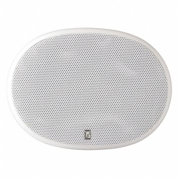 Outdoor Speakers White 3-7/16in.D 80W PR