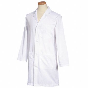 Lab Coat White 39-3/4 L XL