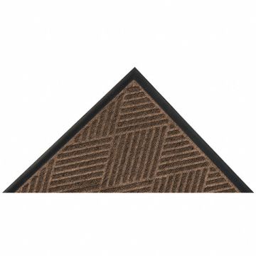Carpeted Entrance Mat Brown 3ft. x 4ft.