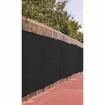 Fence Screen 25 ft L 6 ft H Black