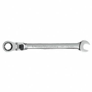 Combo Wrench Steel Metric 0 deg 15 deg