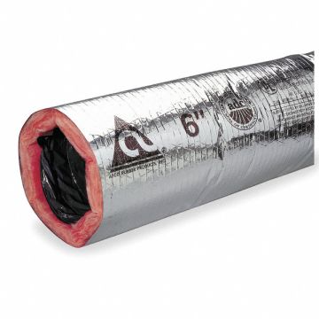 Insulated Flexible Duct 180F 8 Dia.