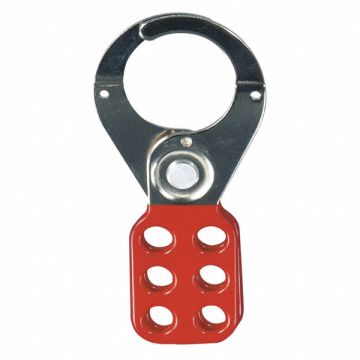 Lockout Hasp Snap-On Red Steel 5in. L