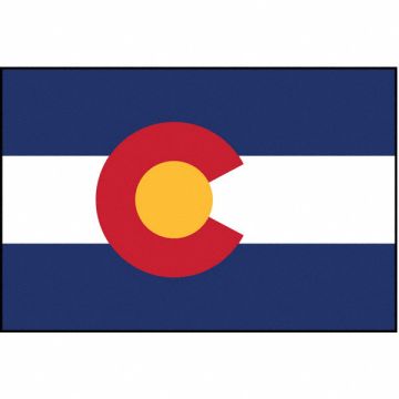 D3761 Colorado State Flag 3x5 Ft