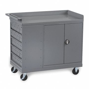 Mobile Cabinet Bench Steel 48 W 25 D