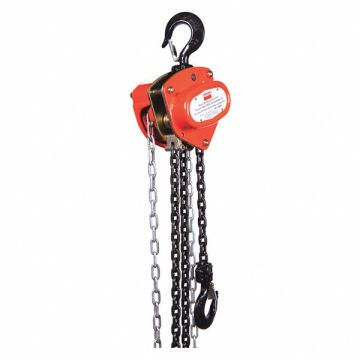 Manual Chain Hoist 2000 lb Lift 15 ft.