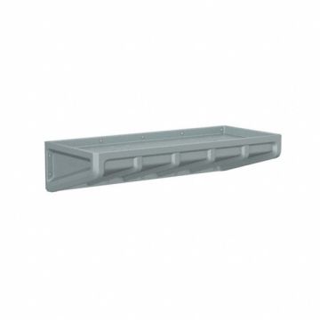 Endurance Wall Mount Bunk Gray 18 in H