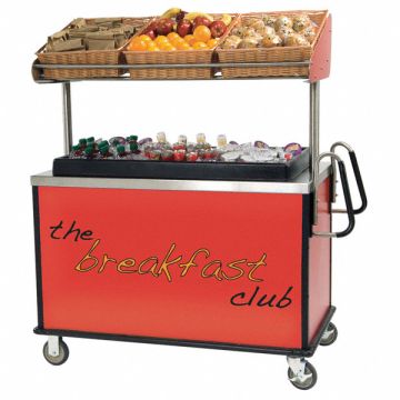 Breakfast Cart 54-3/4x67x28-1/2 In