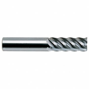 Square End Mill Single End 7/32 Carbide