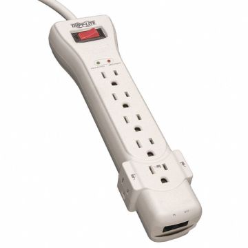 Datacom Surge Protector 7 Outlet Wht