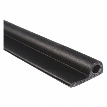 Rubber Seal P-Shaped 1.25 in W 25 ft L