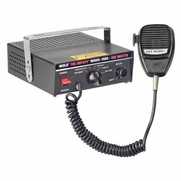 Siren and PA System 6 in Metal 12VDC