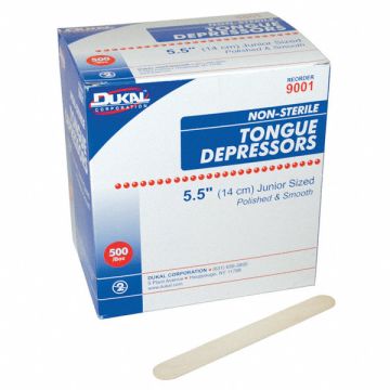 Tongue Depressor NonSterile 5.5In PK500