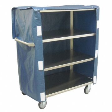 Linen Cart 600 lb 4 Shelf 48 in L