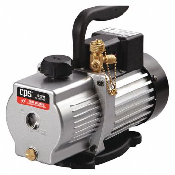Vacuum Pump 6.0 cfm 1/2 HP 50 Microns