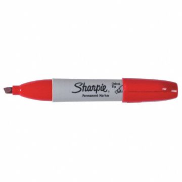 Red Sharpie Chisel Tip Perm Marker PK12
