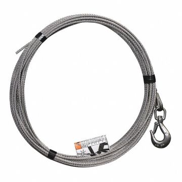 Cable Assembly SS 3/16 x 90 ft