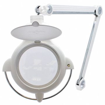 Magnifier Light LED IvoryClamp On