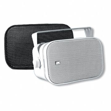 Outdoor Box Speakers Black 5in.D 50W PR