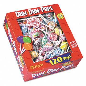 Candy Dum Dum Pops Ast PK120