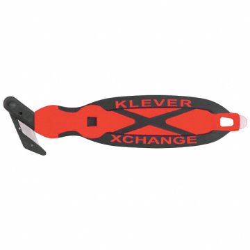Safety Cutter 6-3/4 in Black/Red