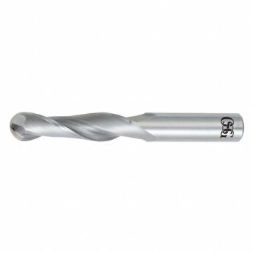 Ball End Mill Single End 8.00mm Carbide