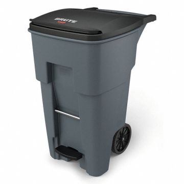 Trash Can Free-Standing Roll Out 65 gal.