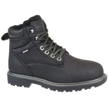 6 Work Boot 10-1/2 M Black Steel PR