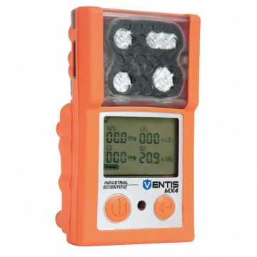Multi-Gas Detector 4 Gas -4 to 122F LCD