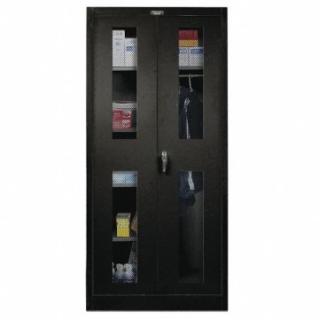 Combo Wardrobe Cabinet 78 H 36 W Black