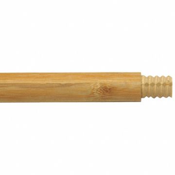 Broom Handle Wood Natural Threaded 54