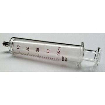 Glass Syringe Metal Luer Lock 50 mL