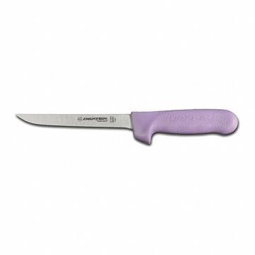 Narrow Boning Knife Purple Handle 6 In