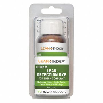 UV Leak Detection Dye 1 oz Size