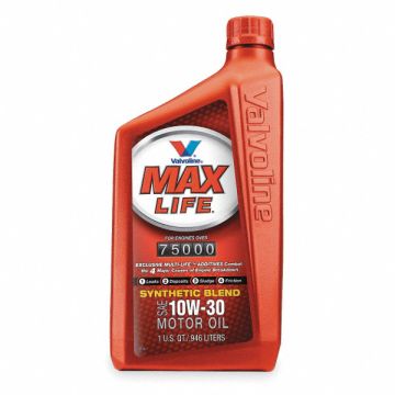 Engine Oil 10W-30 Synthetic Blend 1qt