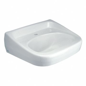 Zurn Lav Sink Oval 20inx18inx5-3/4in