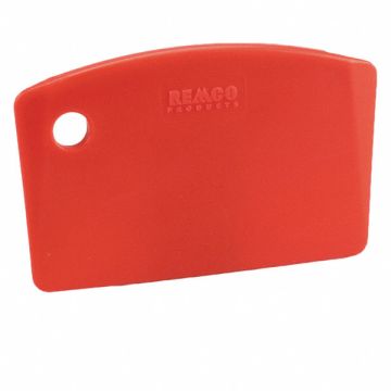 H1593 Mini Bench Scraper 5-1/2 x 3-1/2 in Red