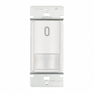 Motion Sensor Wall Switch Box White