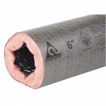 Insulated Flexible Duct 10 Dia 25Ft