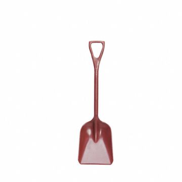 E4433 Small Blade Shovel 14Wx38L MD Red