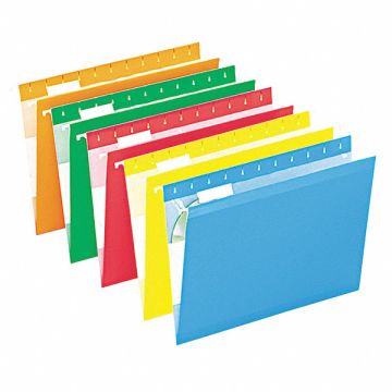 Hanging File Folders Assorted PK25