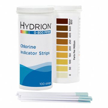 Chlorine Test Strip 0 to 800