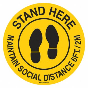 Maintain Social Distance Sign