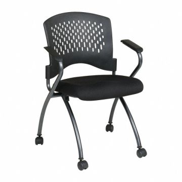 Chair Folding Fabric/Metal Fabric PK2